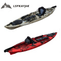 LSF New Arrival 11ft fishing kayak Sit on top Kayak plastic kajak with foot pedal and rudder system